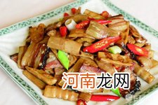 腊肉炒冬笋的做法