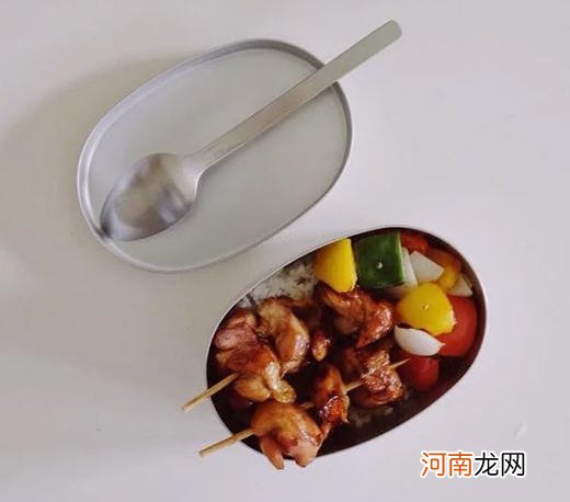 上班族方便：烤鸡肉串