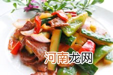 青瓜炒肉的做法