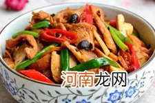 豆腐干炒肉的做法