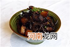 茶树菇烧肉