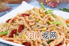 黄豆芽炒肉的做法