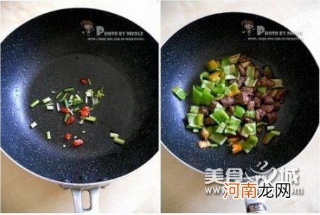 火龙燕麦牛肉粒的做法