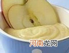 宝宝辅食制作：苹果米粉泥
