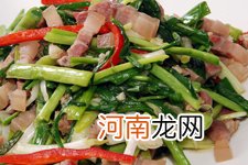 青蒜炒肉的做法