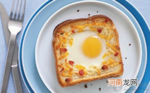 孕期食谱 太阳蛋吐司三明治