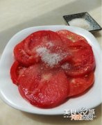 白糖拌西红柿的做法