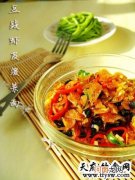豆豉虾皮菠菜面的做法