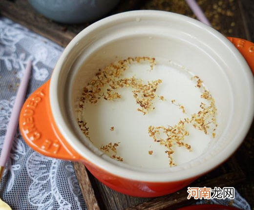 桂花杏仁豆腐