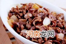 孜然鸡胗的做法大全