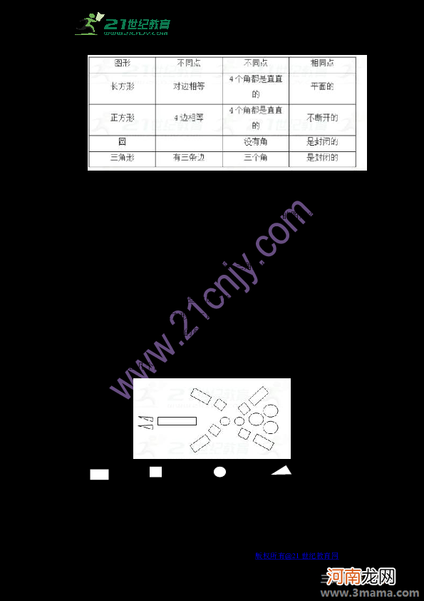 中班数学图形的分类与拼搭教案