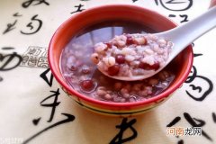 红豆薏米粥能当早餐吗 红豆薏米粥当早餐吃