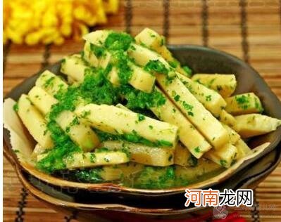 爱眼食谱：荠菜炒冬笋