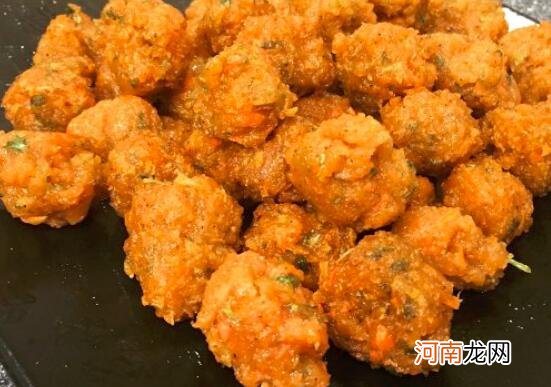 胡萝卜香菜丸子怎么做