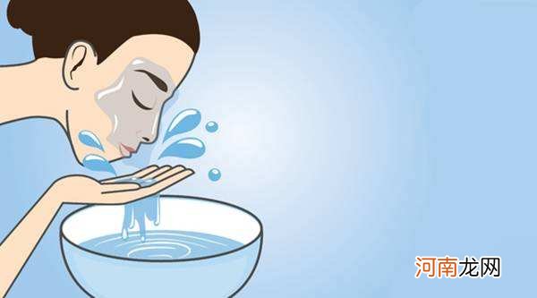 清水洗脸能洗干净吗