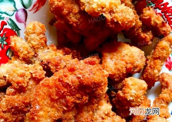 肉裹生粉怎么做