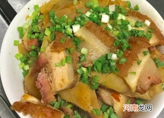 柚子皮烧肉怎么做