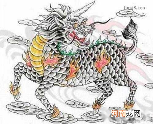 上古神兽麒麟由来及传说,上古神兽麒麟图片!