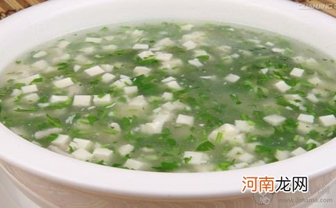 怀孕3个月食谱之雪里蕻烧豆腐