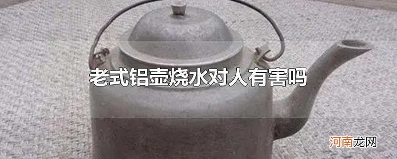 老式铝壶烧水对人有害吗