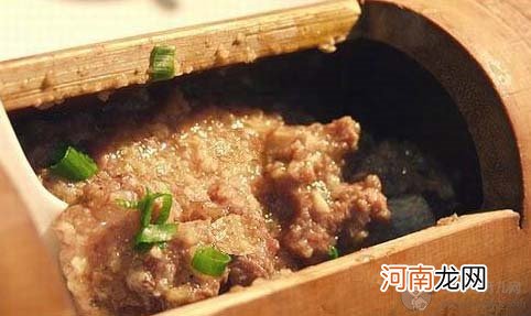 竹筒豆豉蒸排骨怀孕280天孕妇饮食第164