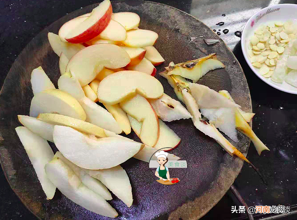 你能用苹果和杏仁一起煮吗？
