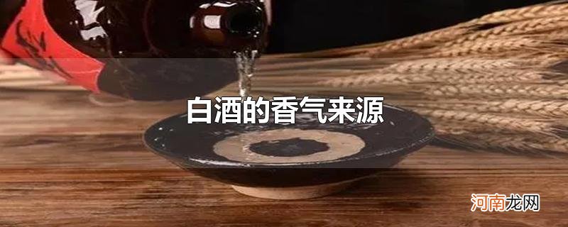 白酒的香气来源