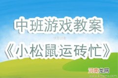 附教学反思 中班健康活动教案：运砖教案