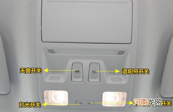 福特锐际中控按钮图解，锐际车内按键功能说明