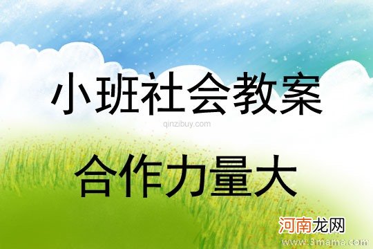 附教学反思 大班社会活动教案：合作力量大教案