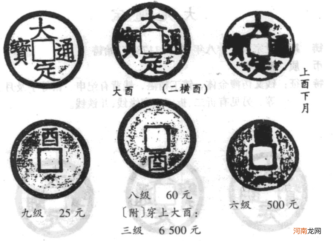 大定通宝市场价晃存世量