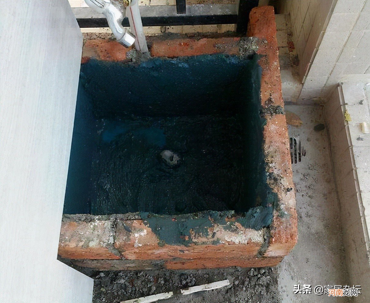 砖槽防水很重要 水泥水槽用什么防水？