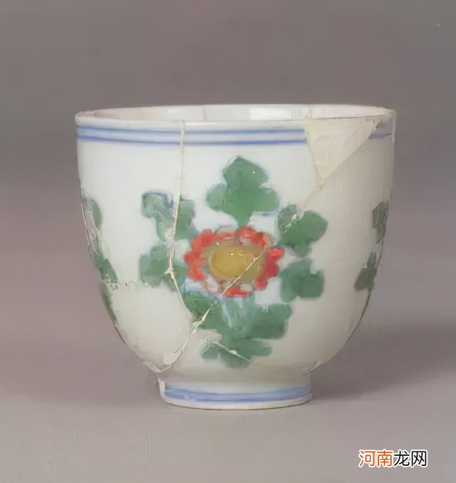 出土斗彩瓷器真品复原图 斗彩瓷器真品图片大全