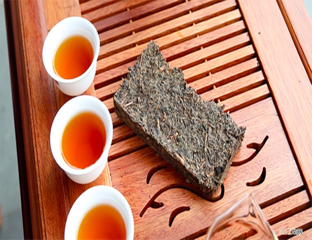 安化黑茶茯砖茶功效