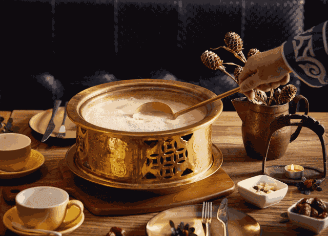 一碗舌尖香醇的酥油茶 藏族酥油茶制作方法