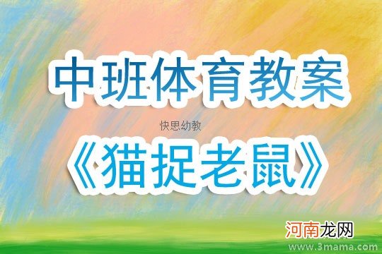 大班体育游戏活动猫捉老鼠教案反思