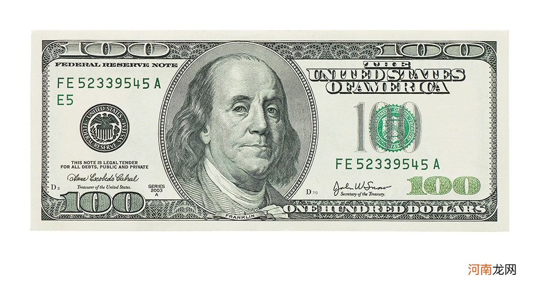 1美元图片印的是美国国父华盛顿