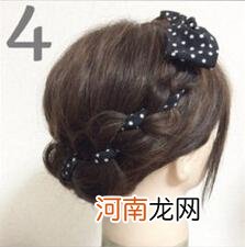 用发带怎么扎马尾 发带怎么用带图解步骤