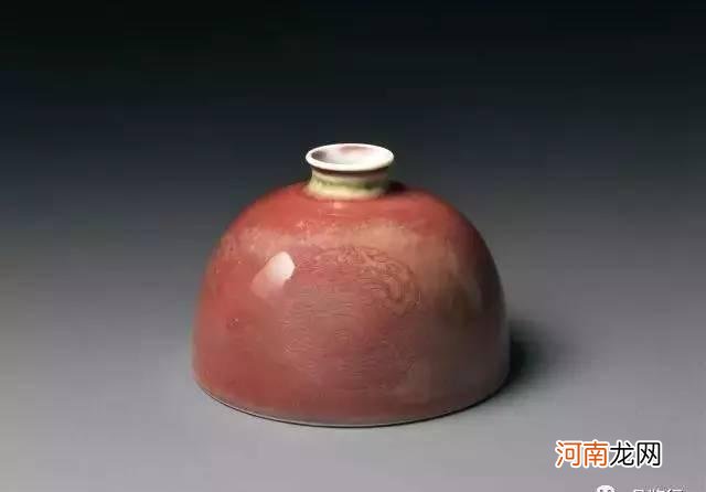 康熙豇豆红瓷器真品八大码