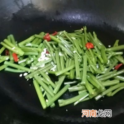 清炒龙须菜 龙芽菜怎么做好吃