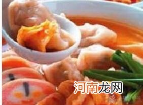 儿童饺子类食谱：泡菜饺子锅