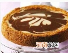 儿童食谱西式糕点：斑纹干酪蛋糕