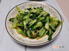 清炒油菜 油菜做法