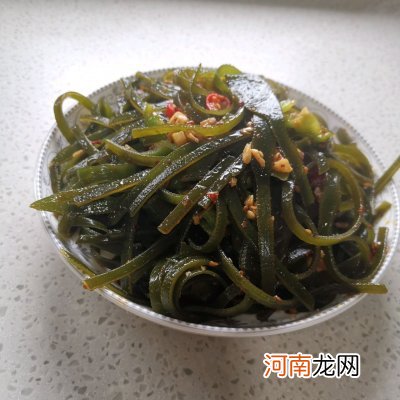 这道辣炒海带丝太销魂了 海带怎么做好吃
