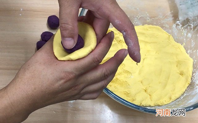 紫薯馅儿的南瓜饼 南瓜饼怎么制作方法