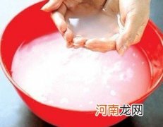 淘米水擦“马牙”可行吗