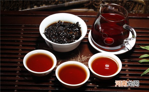 安化黑茶茯砖茶特殊功效