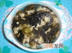 补碘食谱：虾皮紫菜蛋汤