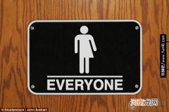 男女通用厕所标志