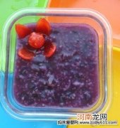 一岁半宝宝食谱：紫薯紫米粥